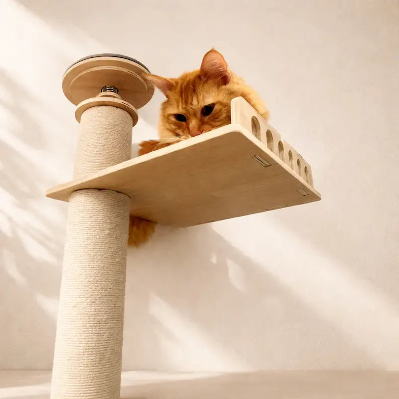 espace de jeu vertical pour chat