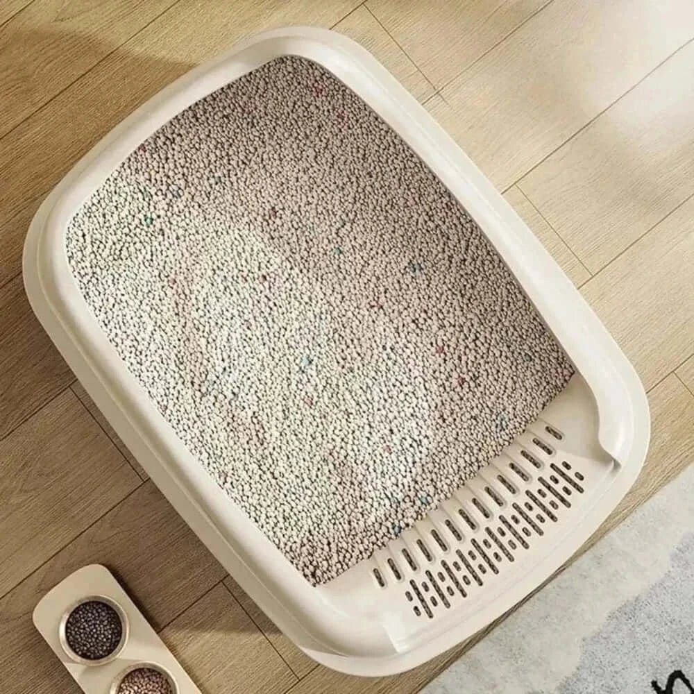 design pratique litière chaton
