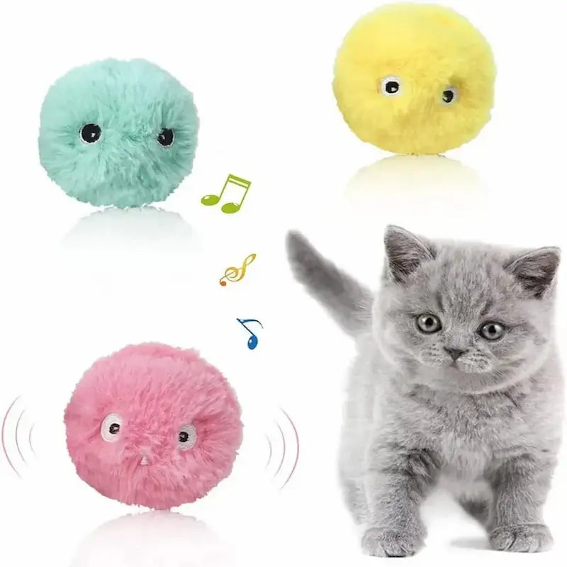 balle interactive pour chat