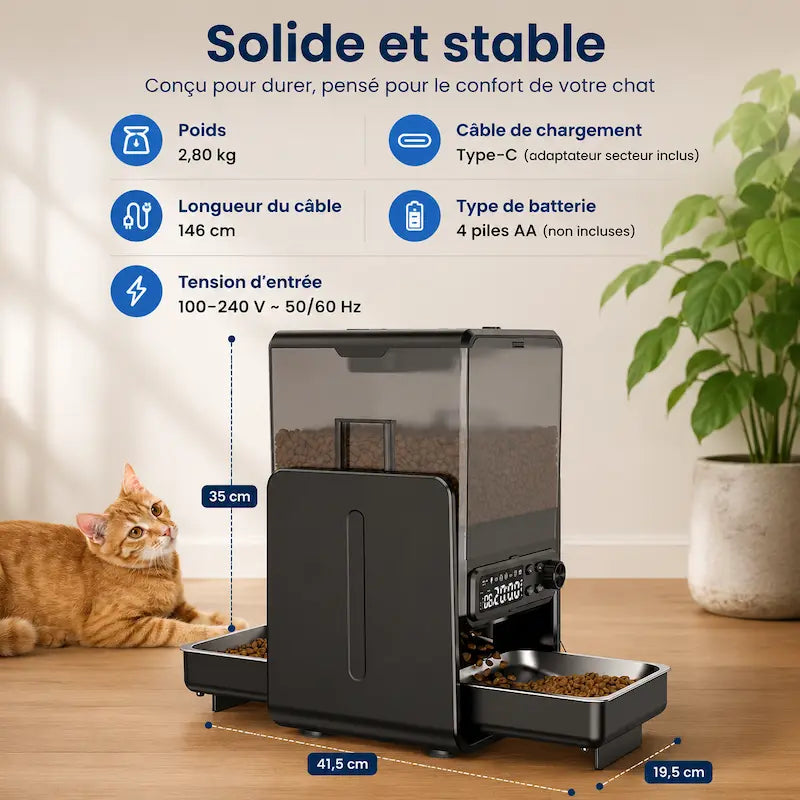 alimentateur chat DuoZen