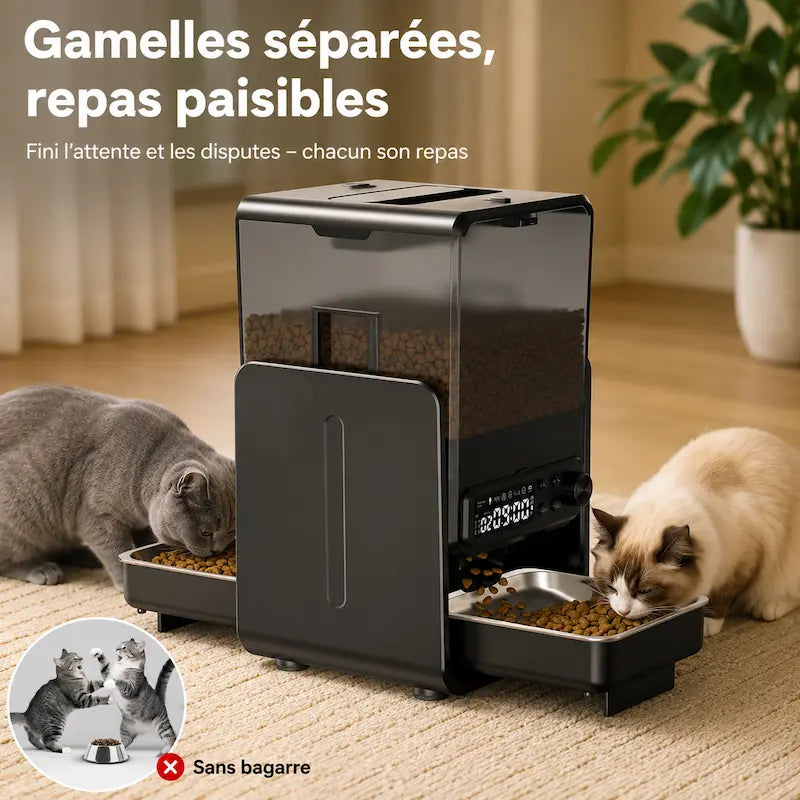 distributeur double croquettes