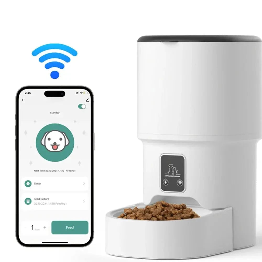 distributeur croquettes intelligent