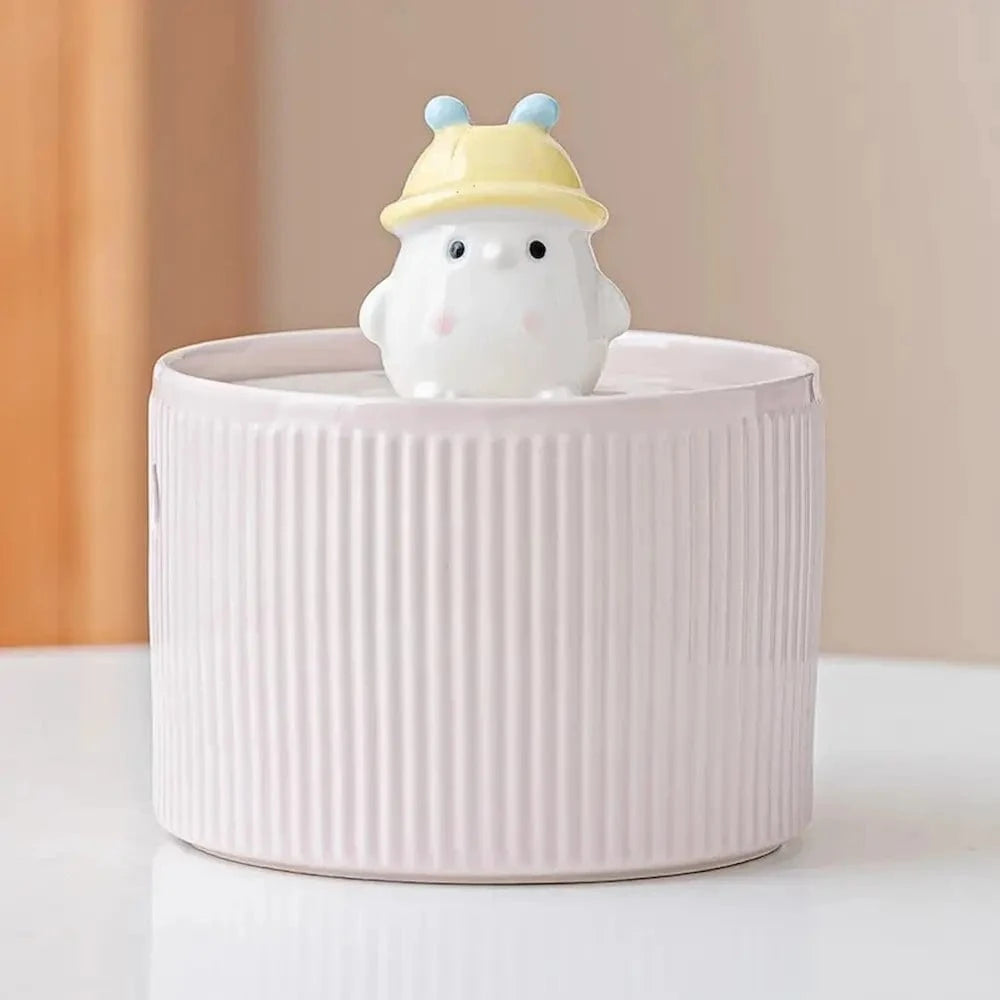 design fontaine eau chat