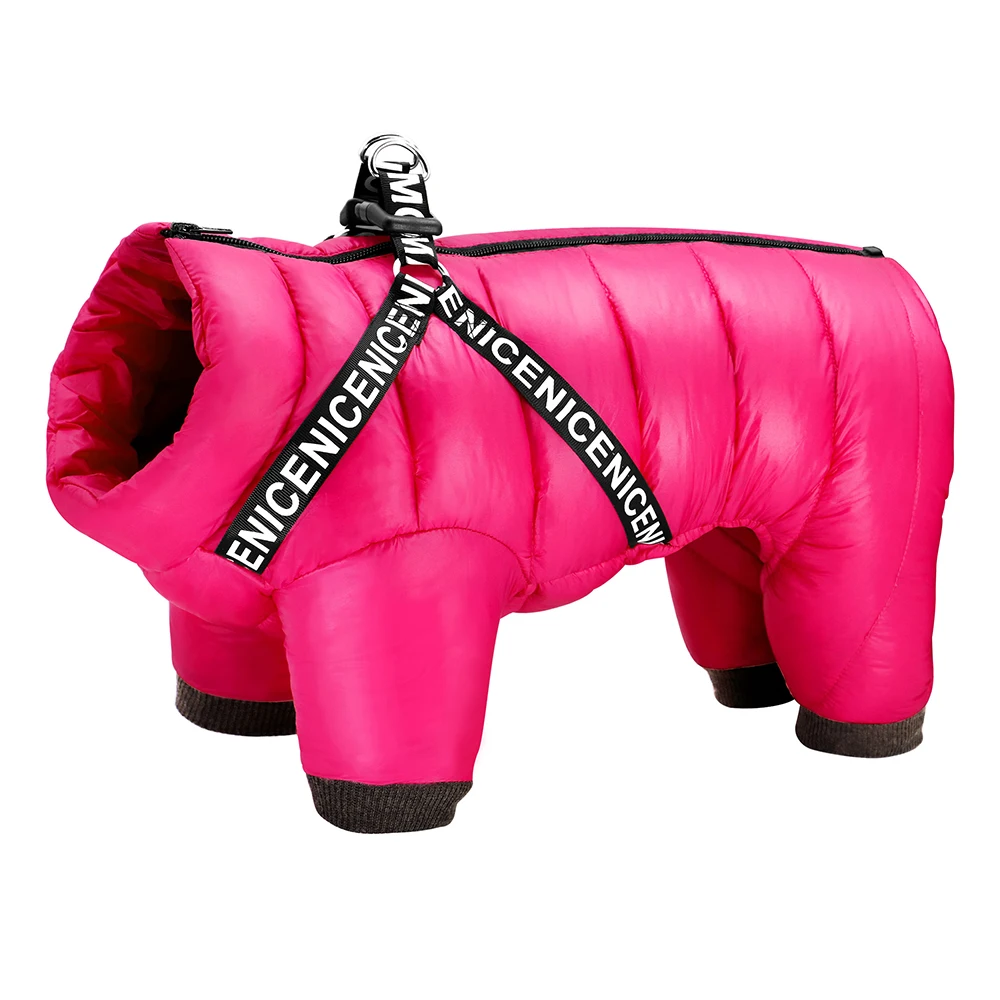 Manteau Chien Imperméable Hiver 4 Pattes - Doudoune Chaude Petit Chien Chihuahua Premium – Image 8