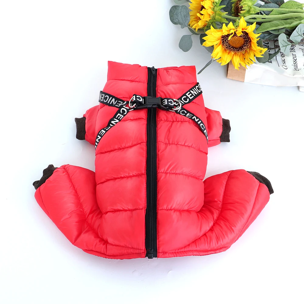 Manteau Chien Imperméable Hiver 4 Pattes - Doudoune Chaude Petit Chien Chihuahua Premium – Image 17