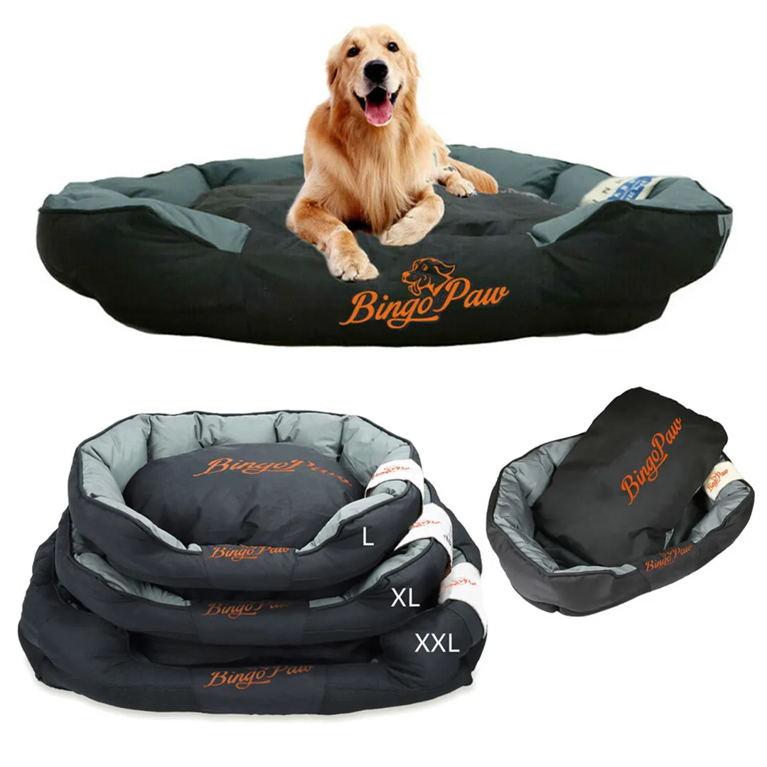 Lit orthopédique imperméable pour chien – Matelas lavable grand confort – Image 2