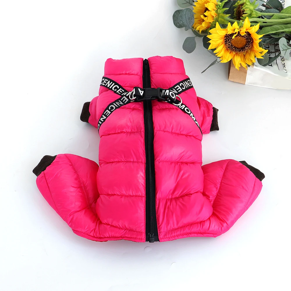 Manteau Chien Imperméable Hiver 4 Pattes - Doudoune Chaude Petit Chien Chihuahua Premium – Image 15