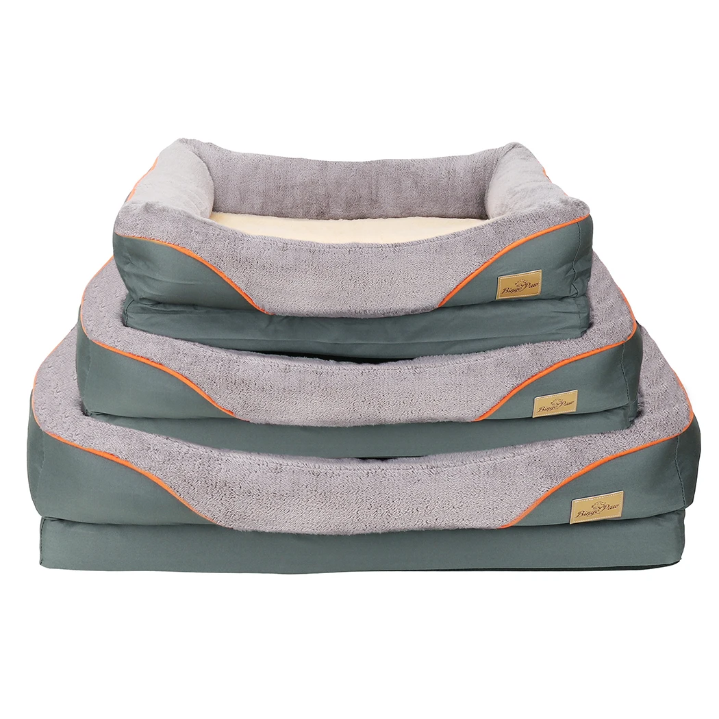 Panier Chien Imperméable Coussin Orthopédique - Lit Confortable avec Rebords – Image 4