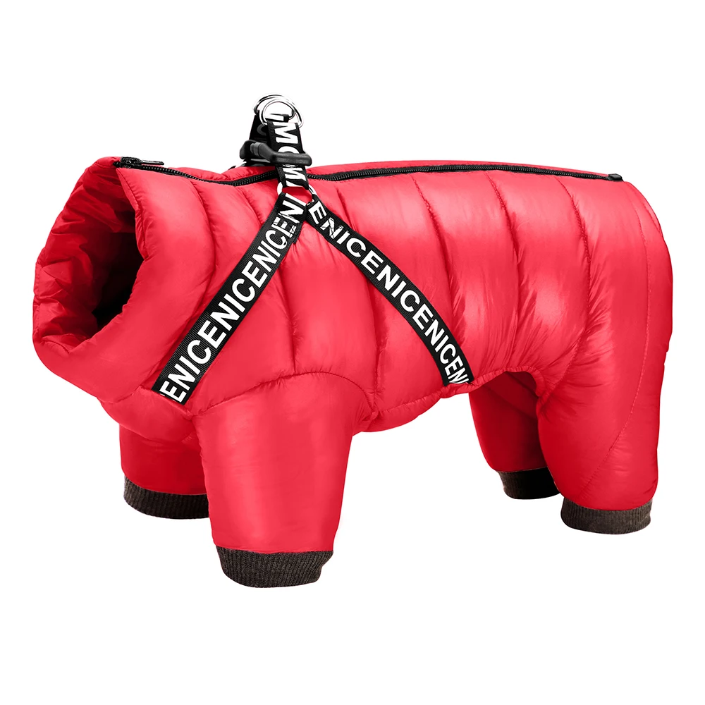 Manteau Chien Imperméable Hiver 4 Pattes - Doudoune Chaude Petit Chien Chihuahua Premium – Image 9