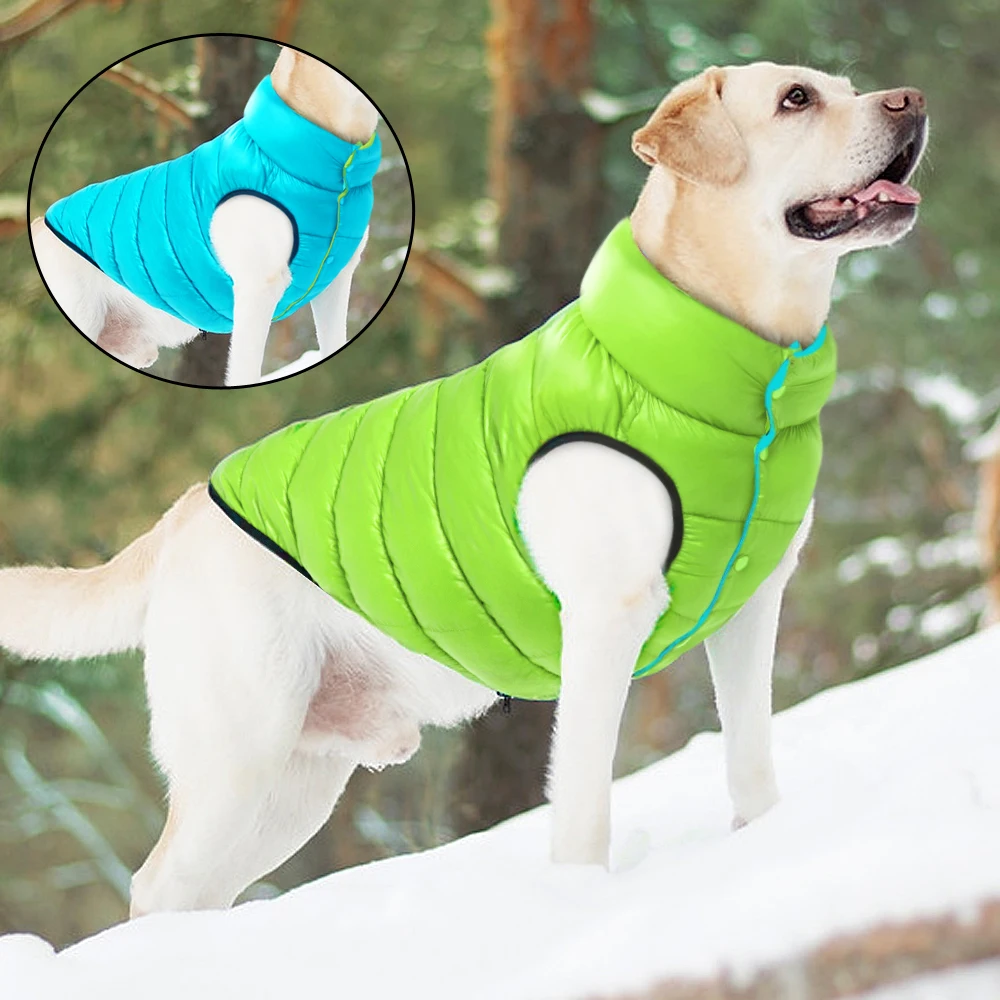 Manteau Réversible Chaud pour Chien - Doudoune Imperméable Hiver – Image 5