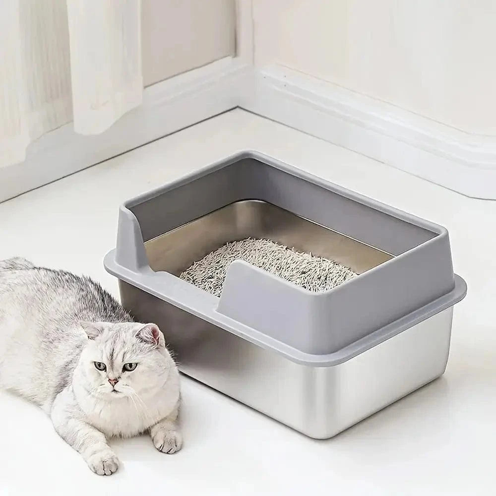 litière inox pour chat SteelCat