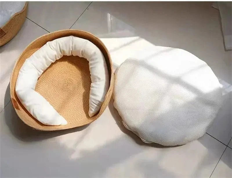 panier élégant pour chat