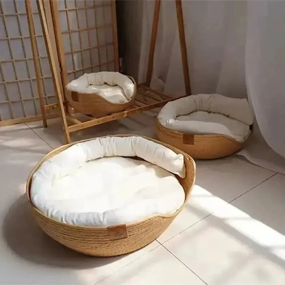 cozybamboo panier chat