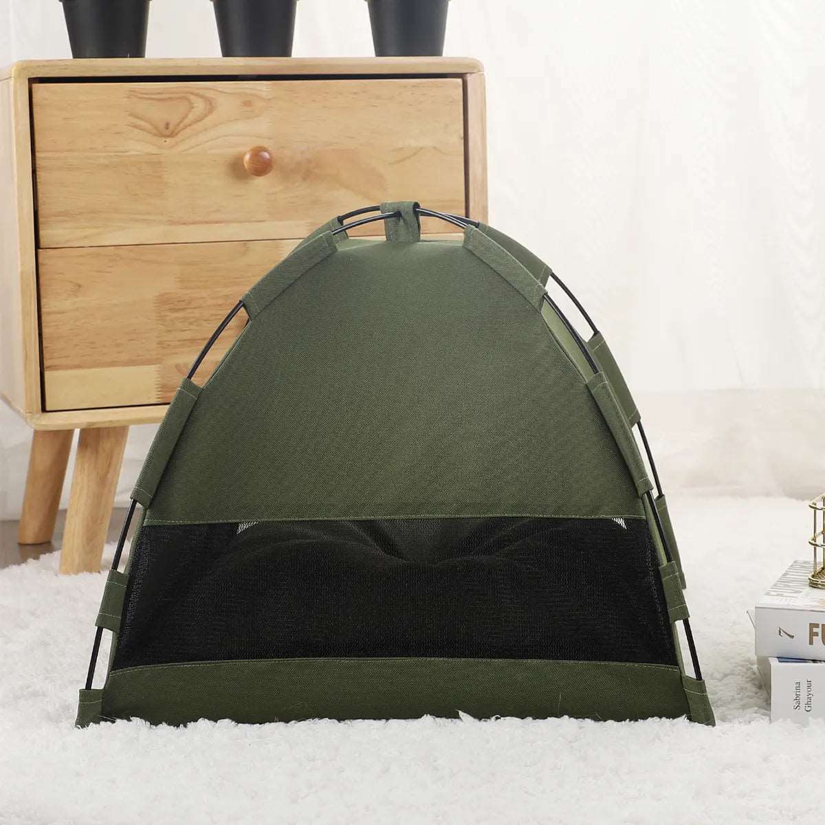 tente pliable pour chat