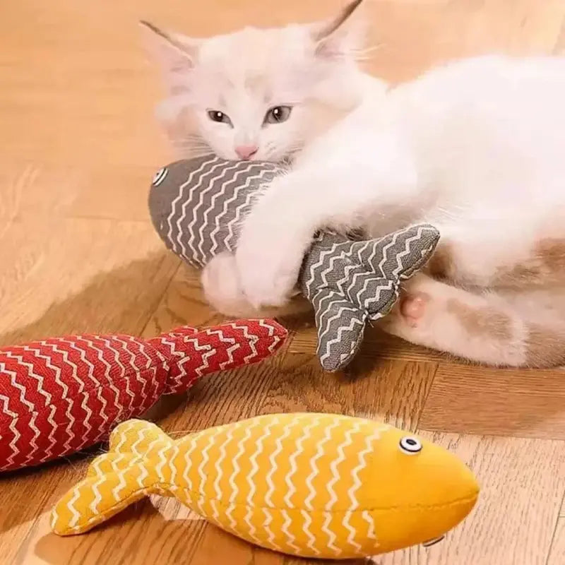 Poisson herbe à chat pour chat