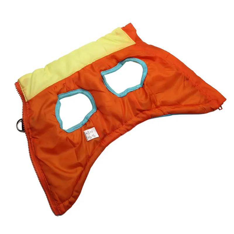 Manteau chaud pour chien – Veste d’hiver matelassée avec harnais intégré – Image 40