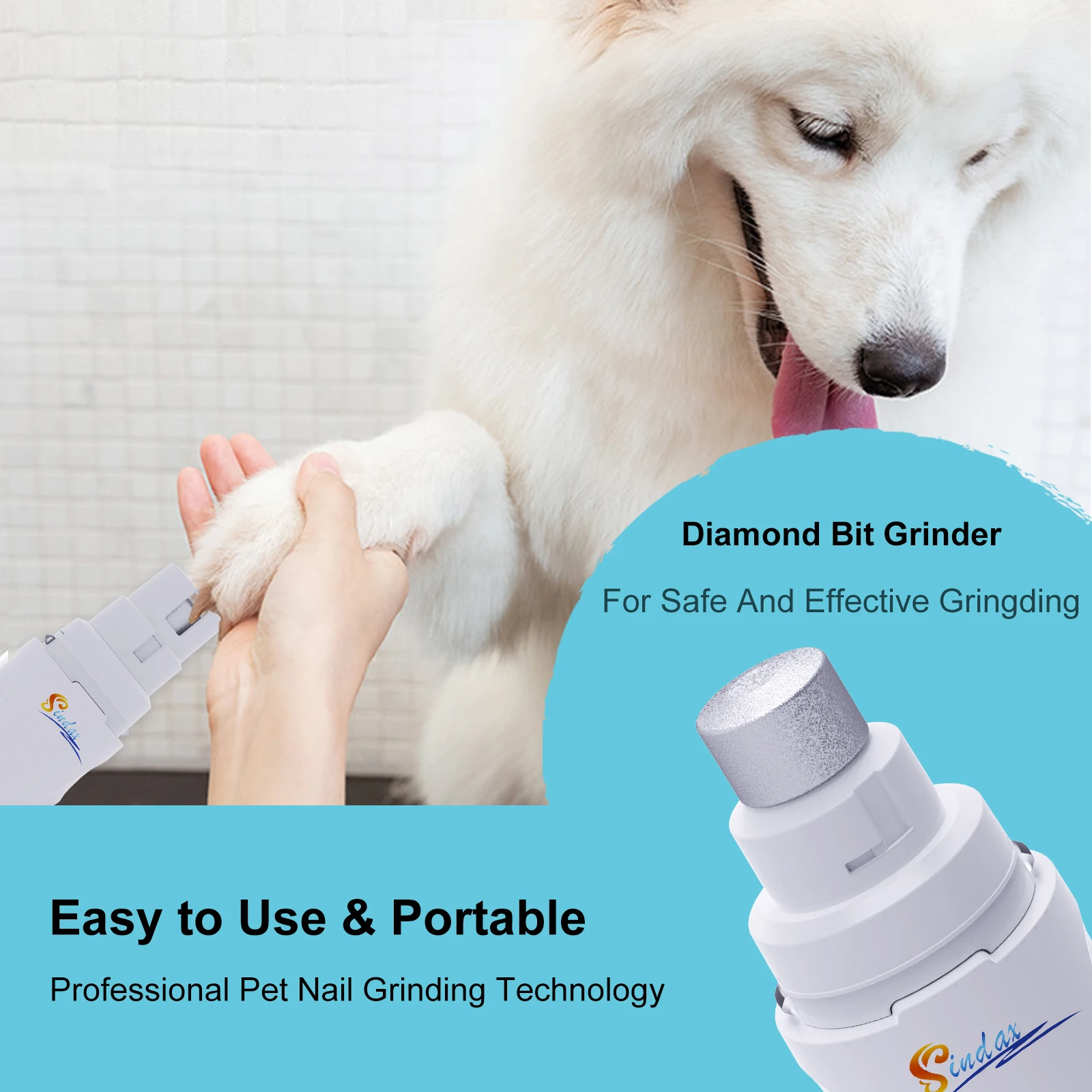 Lime à Griffes Électrique pour Chien | Coupe Ongles USB Silencieux – Image 4