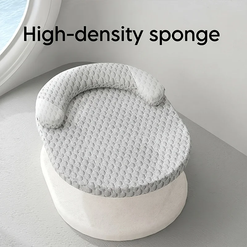 Panier Rafraîchissant pour Chien et Chat – Coussin Respirant Anti-Chaleur avec Oreiller – Image 23