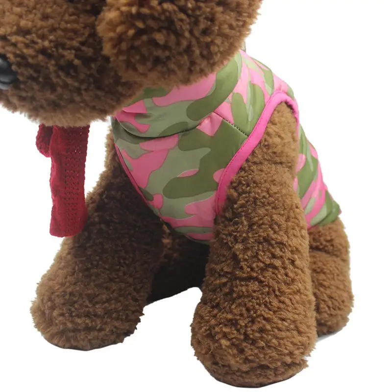 Manteau chaud pour chien – Veste d’hiver matelassée avec harnais intégré – Image 55
