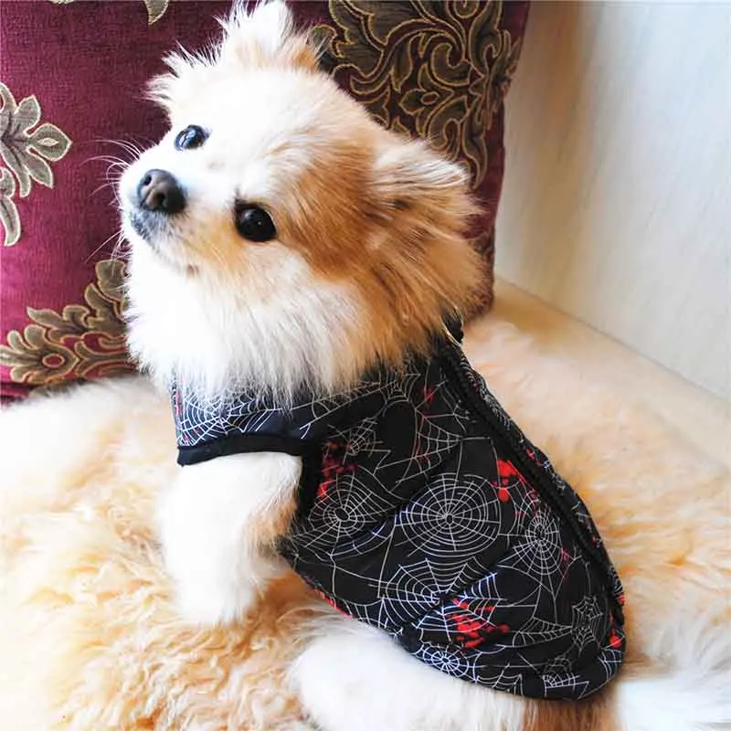 Manteau chaud pour chien – Veste d’hiver matelassée avec harnais intégré – Image 86
