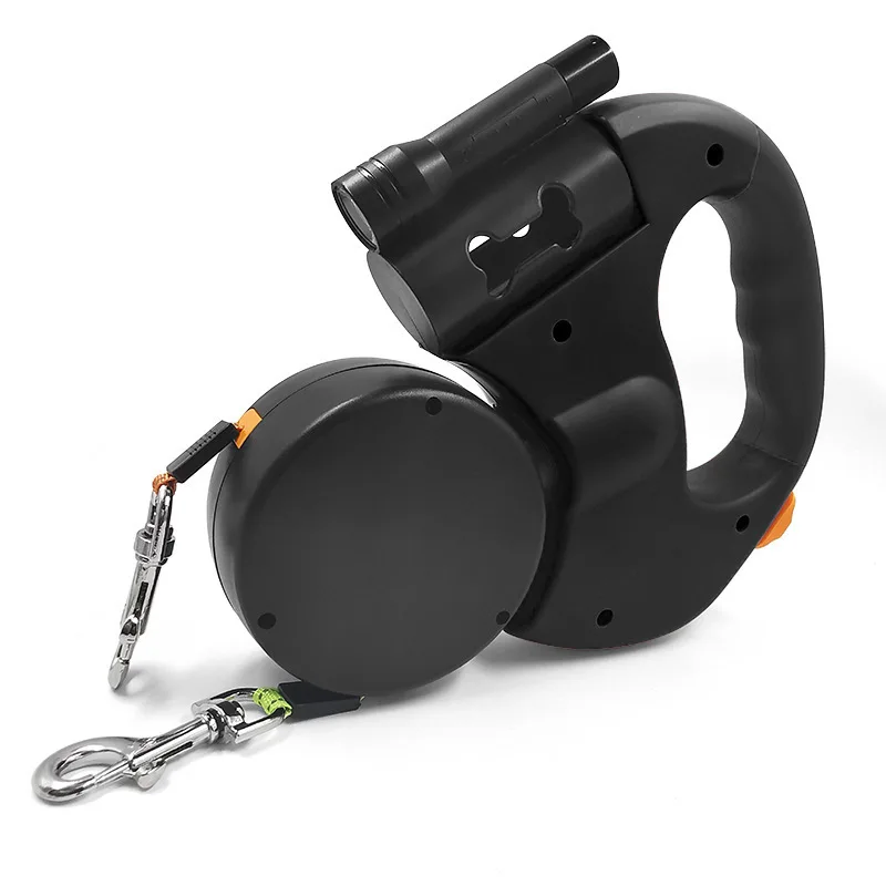Laisse Rétractable pour Chien 3m | Avec Lampe et Distributeur de Sacs – Image 11