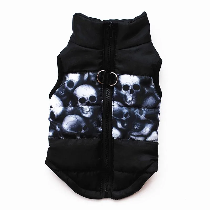Manteau chaud pour chien – Veste d’hiver matelassée avec harnais intégré – Image 64