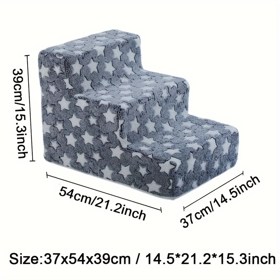 Marches pour Chien – Escalier Pelucheux pour Canapé et Lit | Confort Senior – Image 9