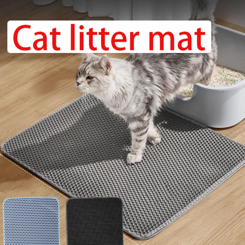 Tapis de Litière pour Chat Double Couche | Imperméable et Anti-Saleté – Image 7