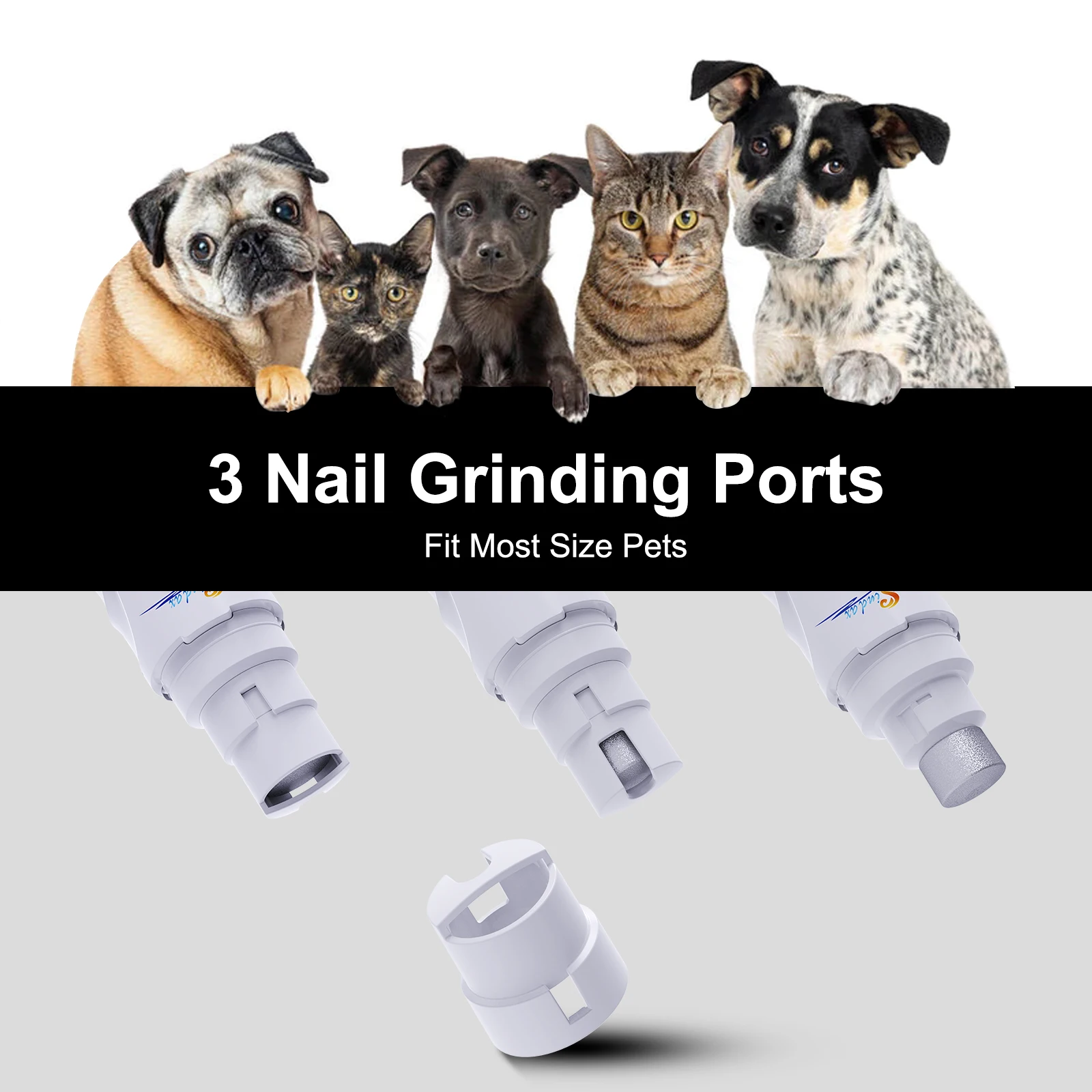 Lime à Griffes Électrique pour Chien | Coupe Ongles USB Silencieux – Image 9