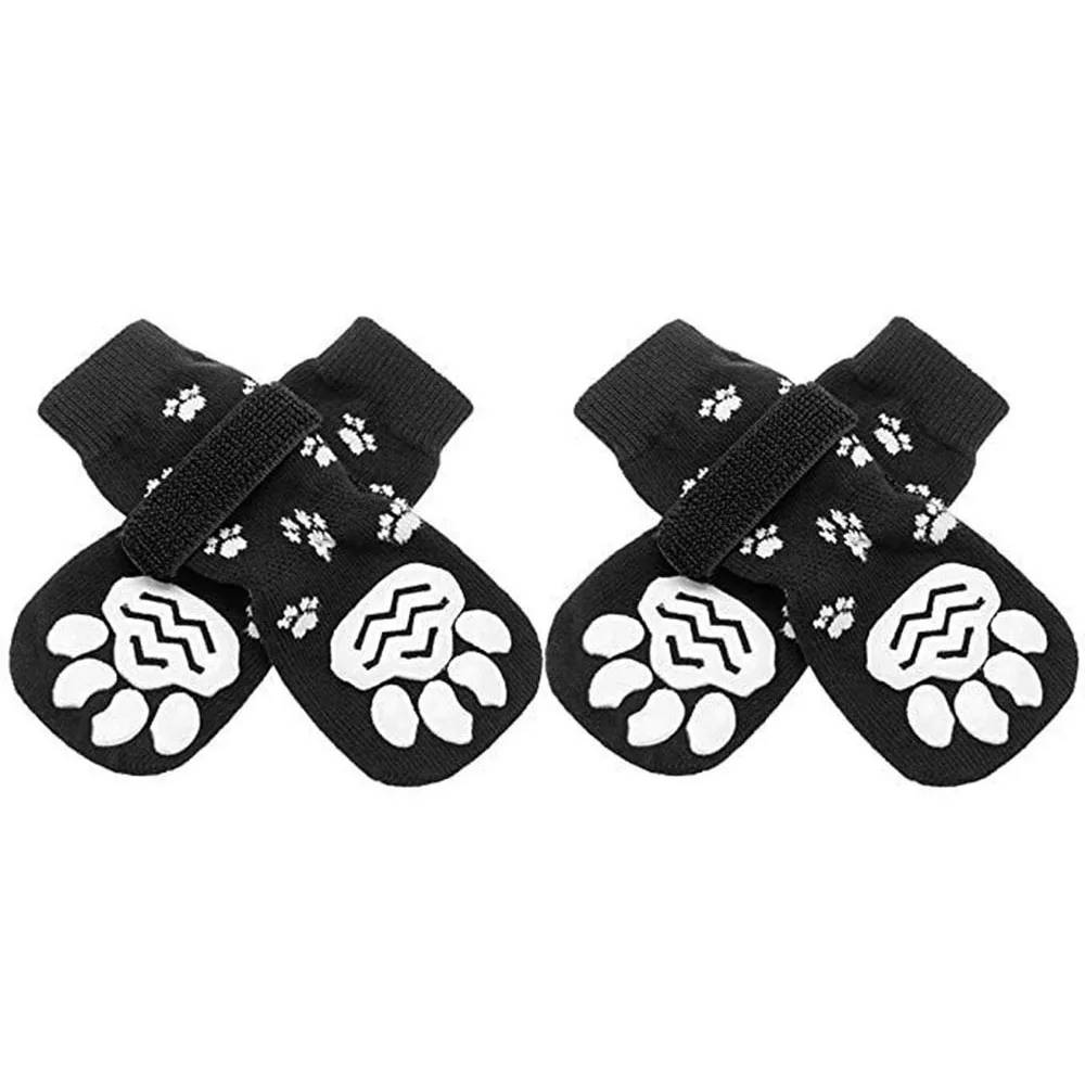 Chaussettes antidérapantes pour chien – Bottines imperméables avec velcro – Image 7