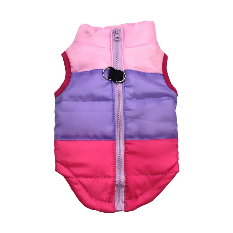Manteau chaud pour chien – Veste d’hiver matelassée avec harnais intégré – Image 32