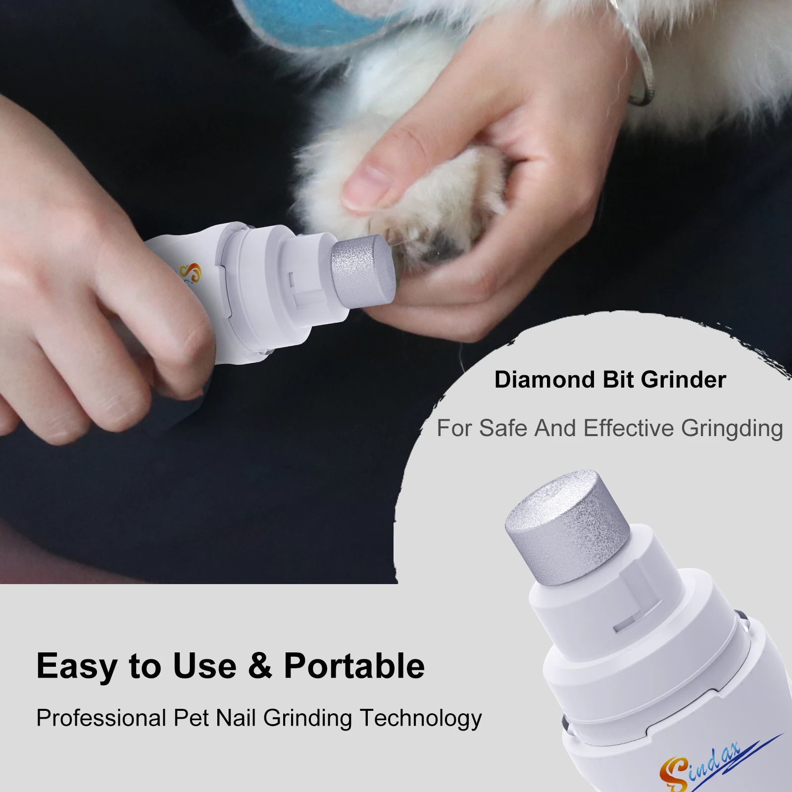Lime à Griffes Électrique pour Chien | Coupe Ongles USB Silencieux – Image 11