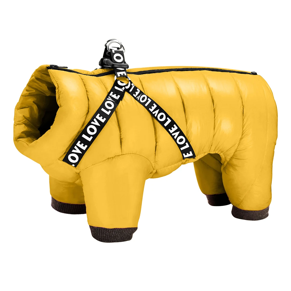 Manteau Chien Imperméable Hiver 4 Pattes - Doudoune Chaude Petit Chien Chihuahua Premium – Image 11