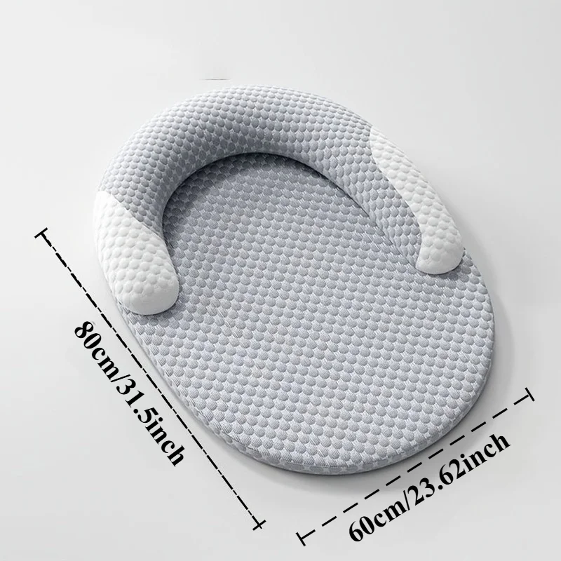 Panier Rafraîchissant pour Chien et Chat – Coussin Respirant Anti-Chaleur avec Oreiller – Image 19