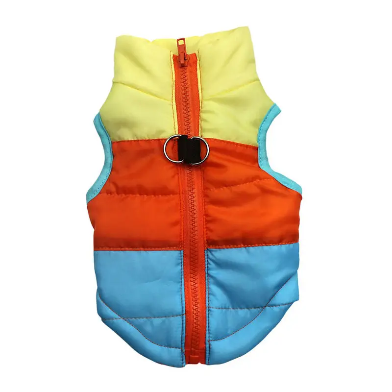 Manteau chaud pour chien – Veste d’hiver matelassée avec harnais intégré – Image 38