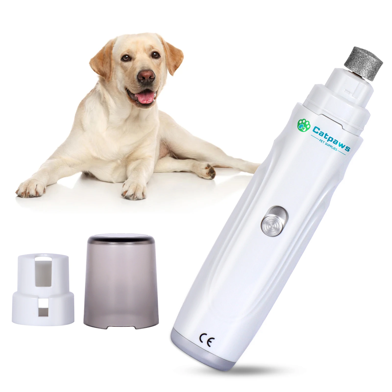 Lime à Griffes Électrique pour Chien | Coupe Ongles USB Silencieux