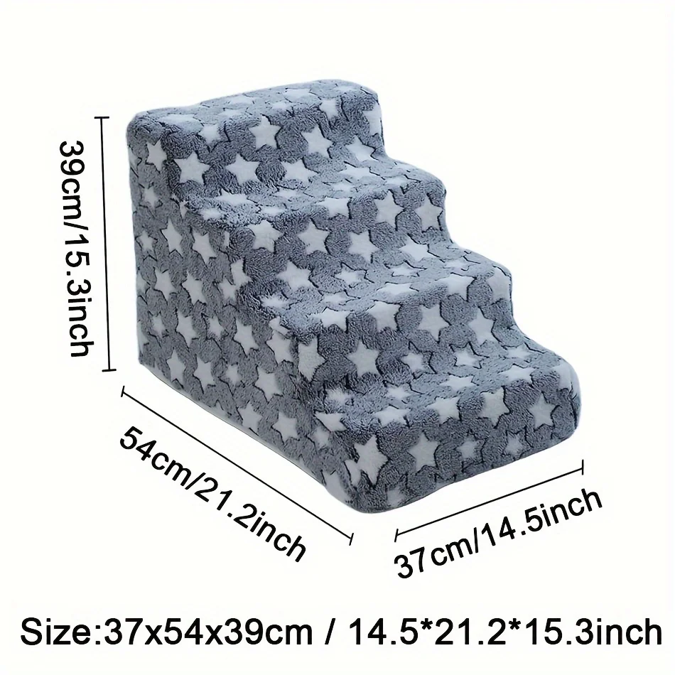 Marches pour Chien – Escalier Pelucheux pour Canapé et Lit | Confort Senior – Image 11