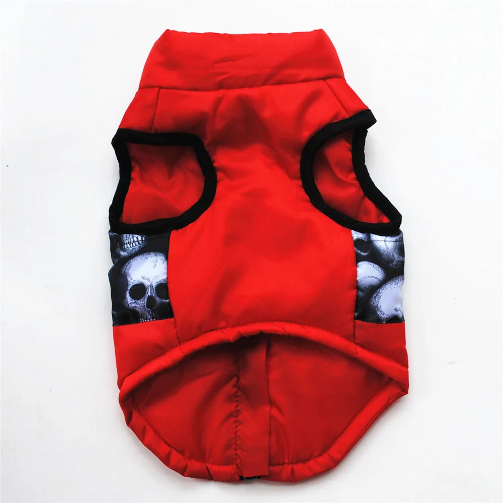 Manteau chaud pour chien – Veste d’hiver matelassée avec harnais intégré – Image 4