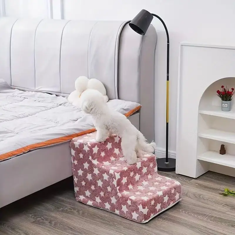 Marches pour Chien – Escalier Pelucheux pour Canapé et Lit | Confort Senior – Image 5