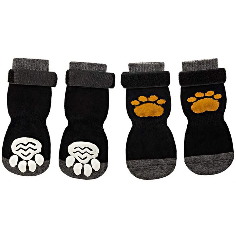 Chaussettes antidérapantes pour chien – Bottines imperméables avec velcro – Image 8