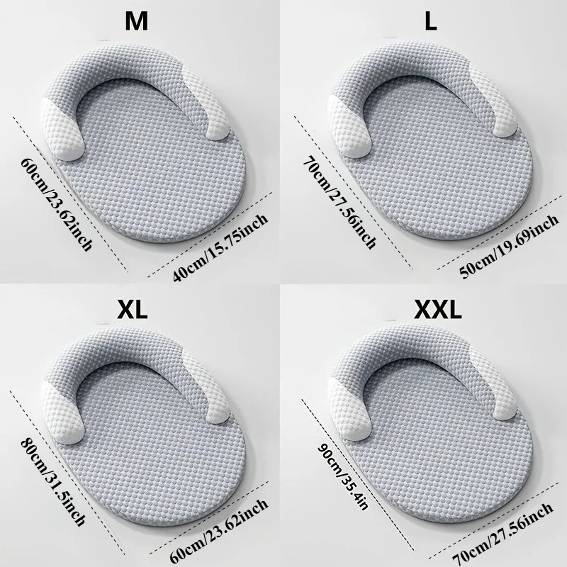Panier Rafraîchissant pour Chien et Chat – Coussin Respirant Anti-Chaleur avec Oreiller – Image 5