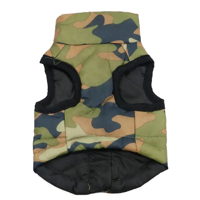 Manteau chaud pour chien – Veste d’hiver matelassée avec harnais intégré – Image 57