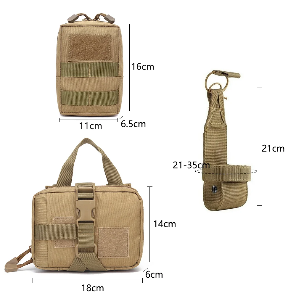 Harnais avec kit Tactique pour Chien | Sac de Transport et Promenade – Image 15