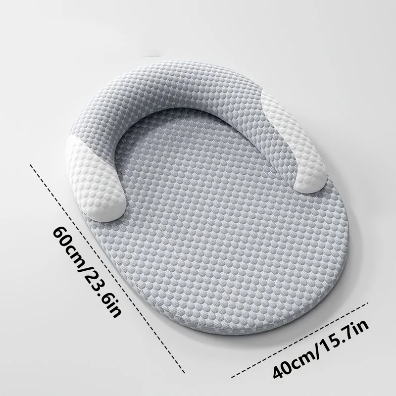 Panier Rafraîchissant pour Chien et Chat – Coussin Respirant Anti-Chaleur avec Oreiller – Image 17