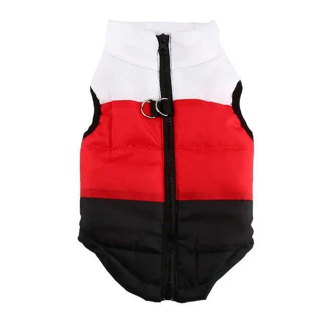 Manteau chaud pour chien – Veste d’hiver matelassée avec harnais intégré – Image 21