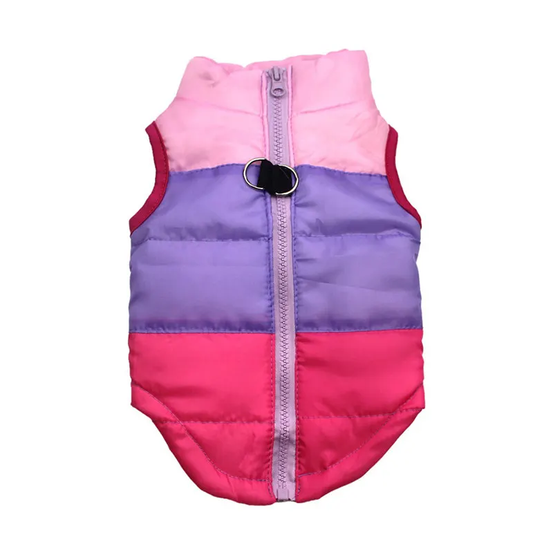Manteau chaud pour chien – Veste d’hiver matelassée avec harnais intégré – Image 18