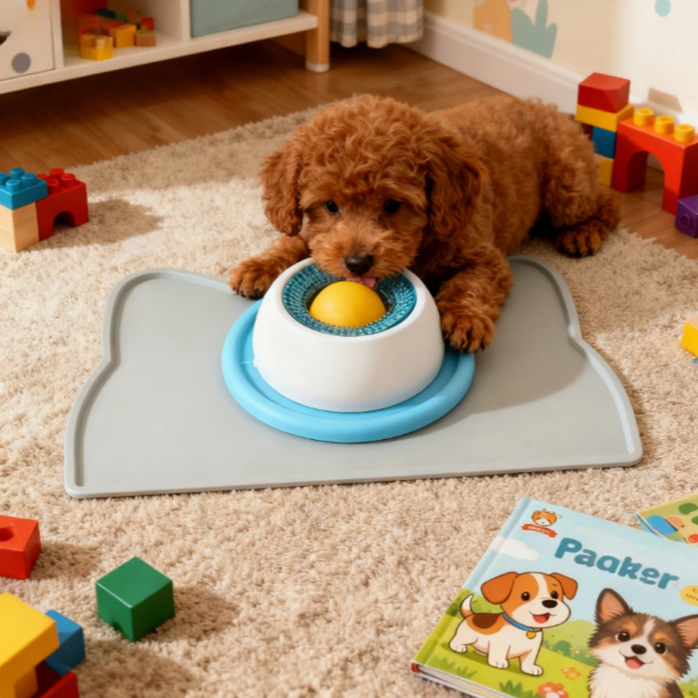 Jouet Lécheur Chien Chat Interactif - Distributeur Friandises Antistress Premium – Image 5