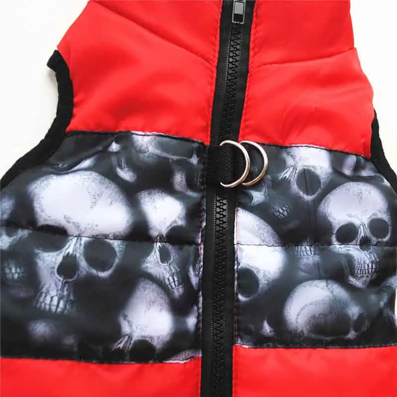 Manteau chaud pour chien – Veste d’hiver matelassée avec harnais intégré – Image 63