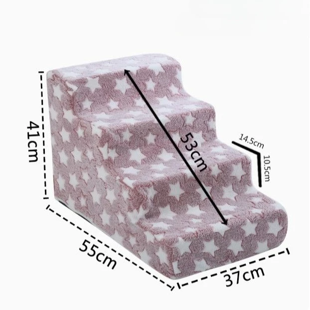 Marches pour Chien – Escalier Pelucheux pour Canapé et Lit | Confort Senior – Image 12