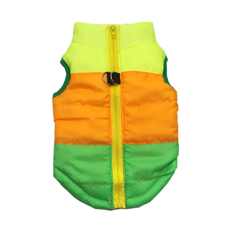 Manteau chaud pour chien – Veste d’hiver matelassée avec harnais intégré – Image 20